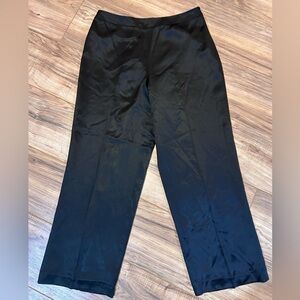Talbots Black 100% Silk Dress Pants Women’s 10